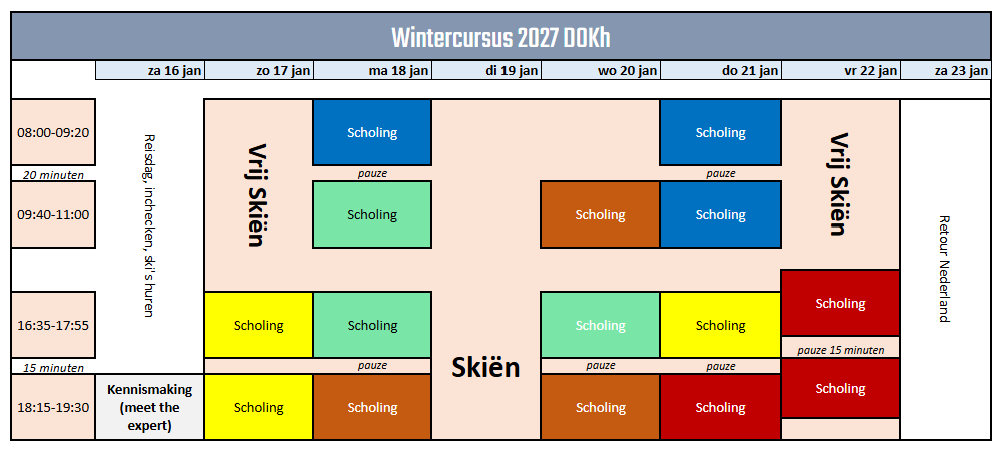 Voorbeeldprogramma 2027